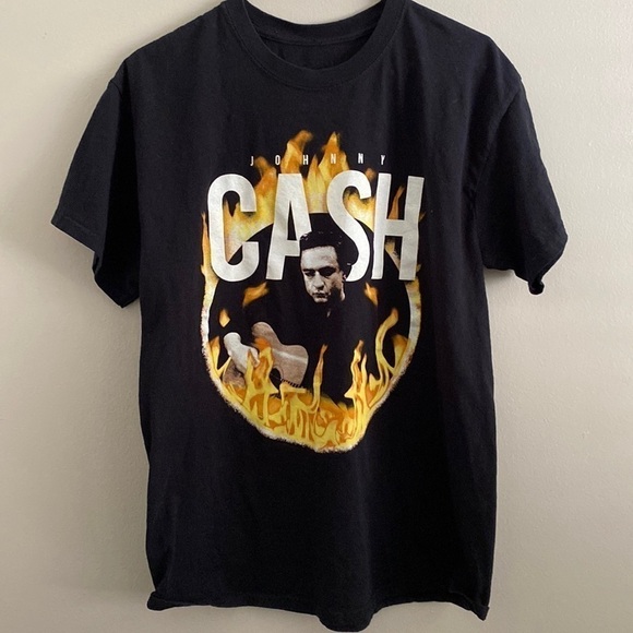 johnny cash Tops - Johnny Cash T-shirt